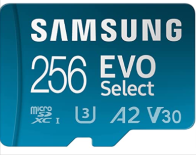 Karta pamięci microSD Samsung EVO Select 256GB UHS-I U3 V30 + adapter @amazon.pl
