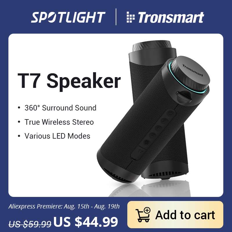 Głośnik Bluetooth Tronsmart T7 30W
